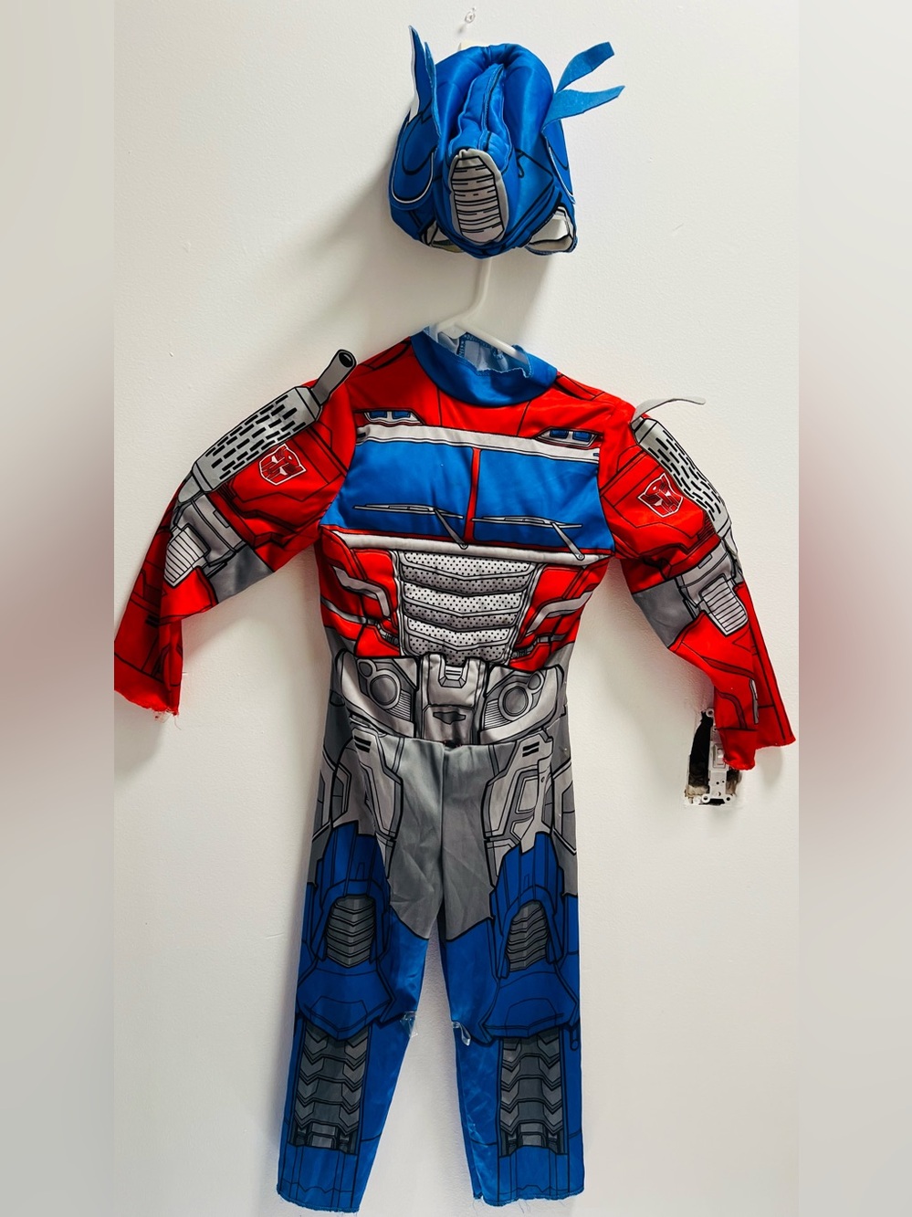 Kids Red & Blue Transformers Costume - Classic